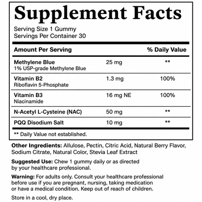 Methylene Blue Gummies